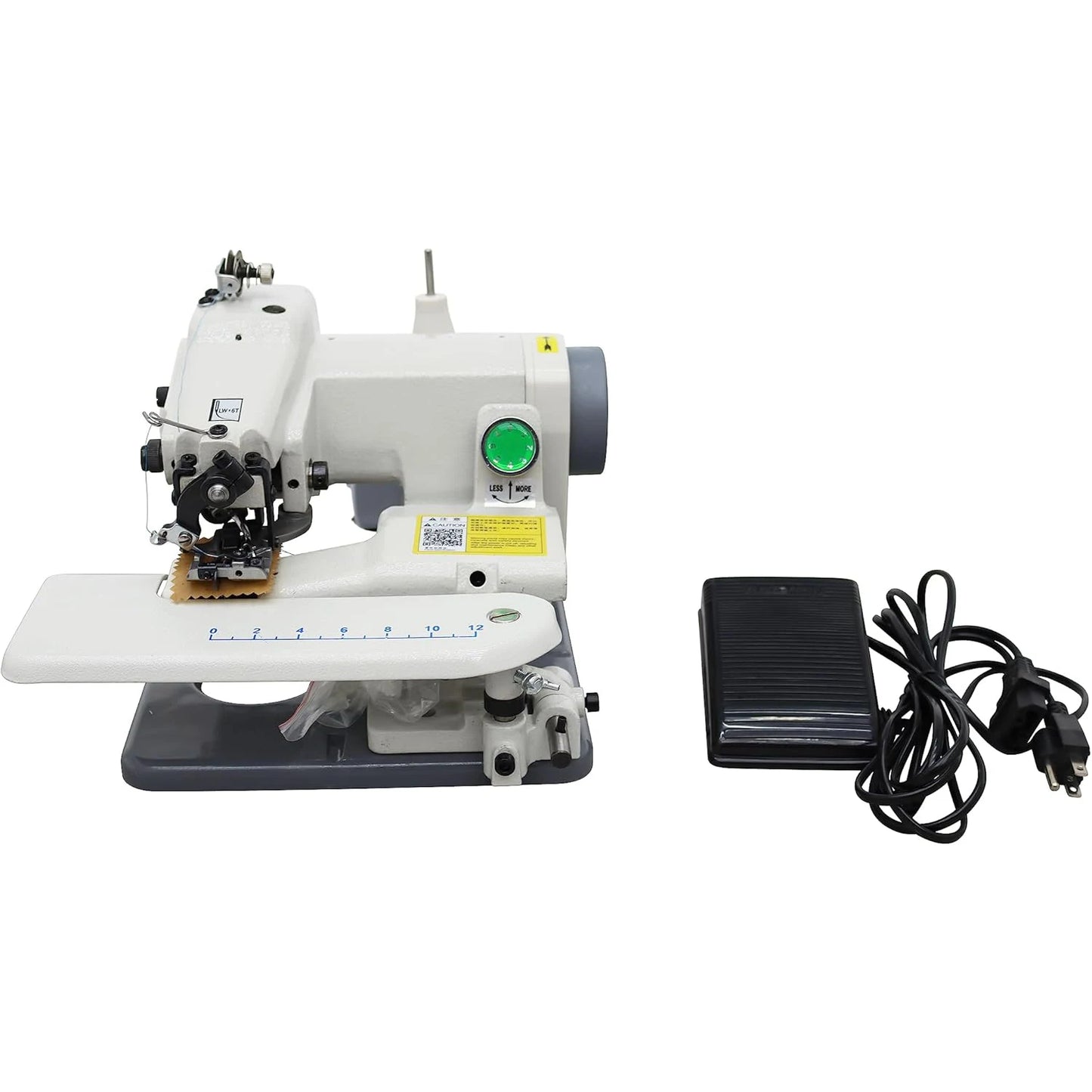 110V Portable Desktop Blindstitch Hem Chain Stitch Sewing Machine 120W Trouser Leg Blind Stitch Dressmaker Sewing Machine
