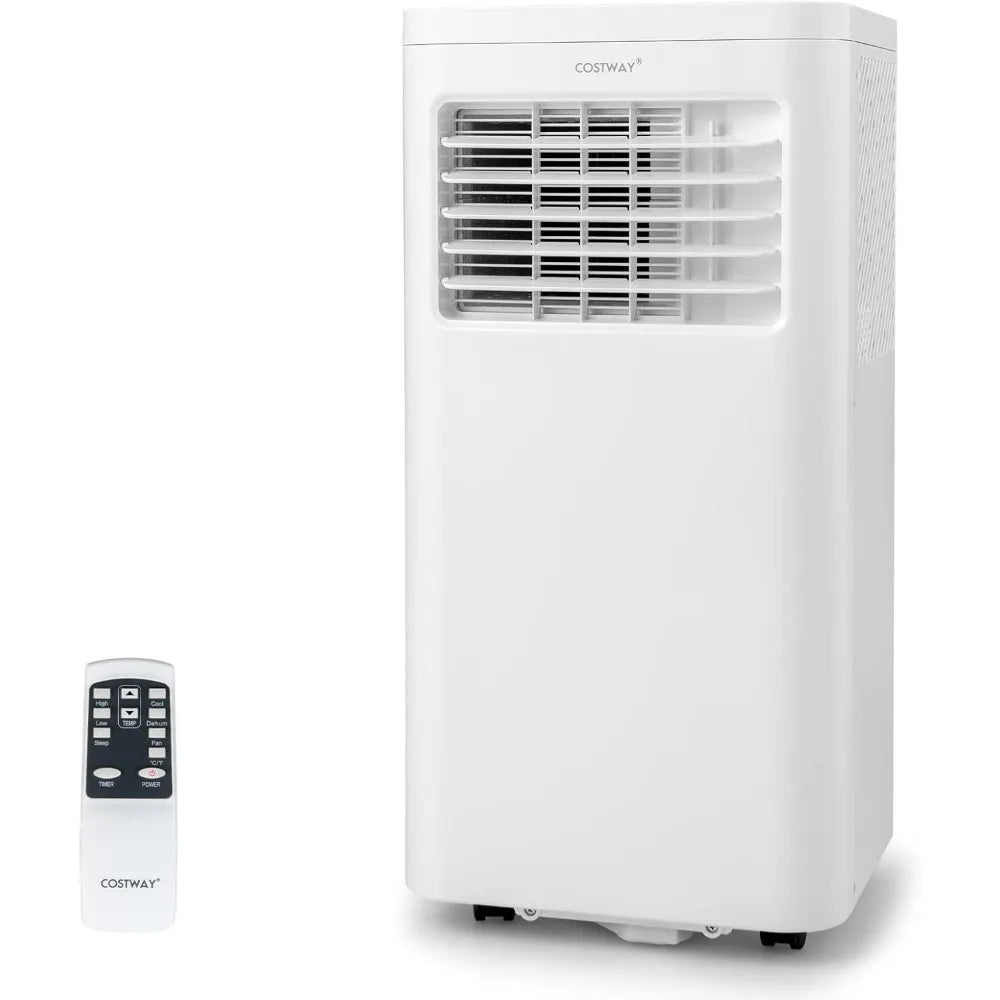 Portable air conditioner, 8000 BTU 3-in-1 personal air conditioning unit, built-in dehumidifier, fan mode, sleep mode
