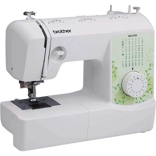 Sewing SM-2700, 27 Stitch Sewing Machine, WHITE