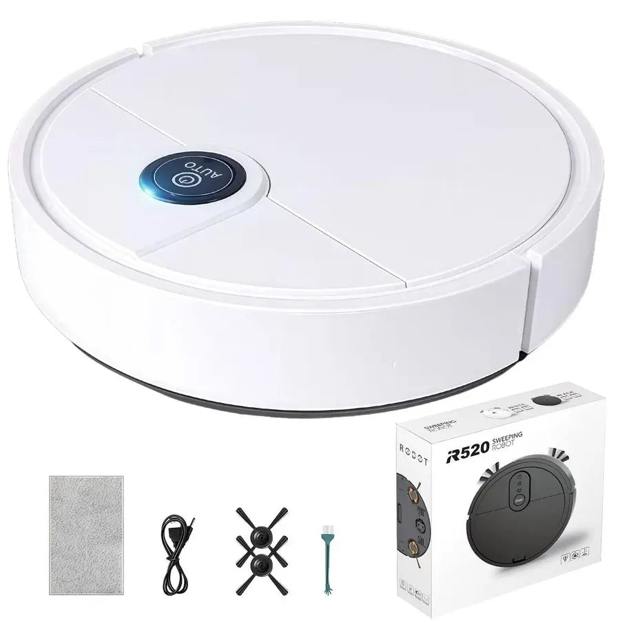 Vacuum Cleaner And Mop Combo With Automatic Dust Collection Base Intelligent Navigation Obstacle Avoidance3In1 Vacuumrobot Vacuu