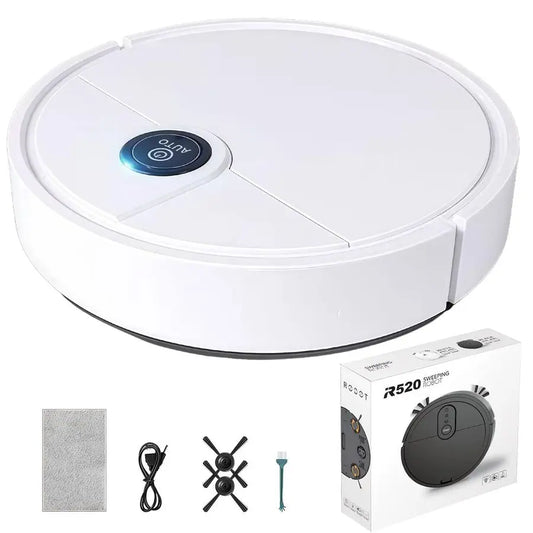Vacuum Cleaner And Mop Combo With Automatic Dust Collection Base Intelligent Navigation Obstacle Avoidance3In1 Vacuumrobot Vacuu