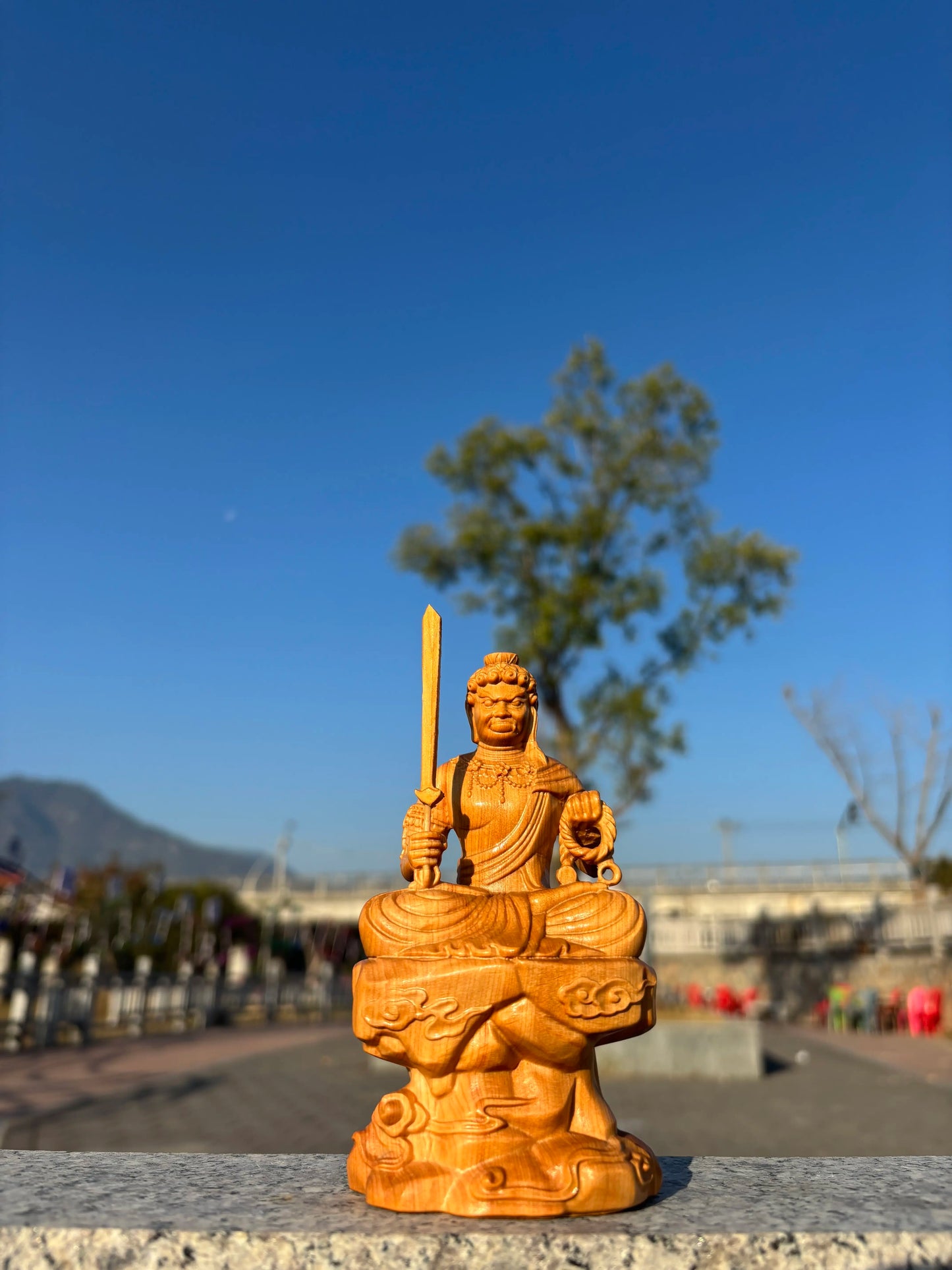 Hand-Cast Premium Metal Acala Statue - 5.1" Exquisite Fudo Myoo Buddhist Figurine For Home Altar Zen Meditation Feng Shui Decor