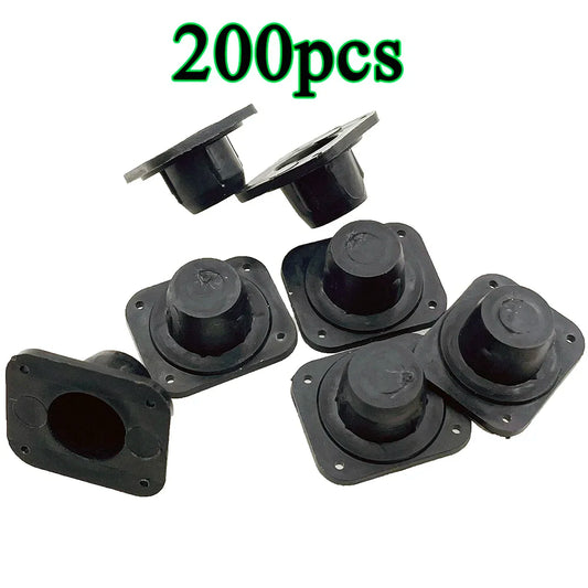200PCS Queen Nicot Rearing Breeding Plastic Black Cell  Fixture Fixing Block On Hive Frame Beekeeping Farm Tools Supplies