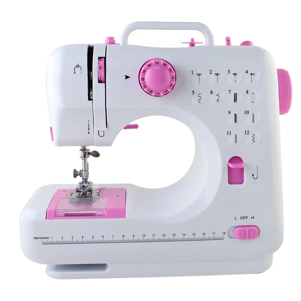 Mini Portable Electric Sewing Machine 12 Built-in Stitches for Home Travel DIY for householdold