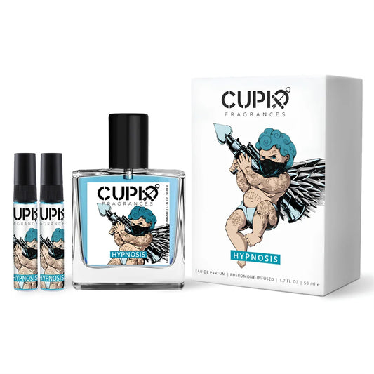 CUPID Fragrance 50ML Men's 2 in 1 Cologne Luxurious Scent for the Modern Gentleman Comes with 2*5ML Portable Perfumes