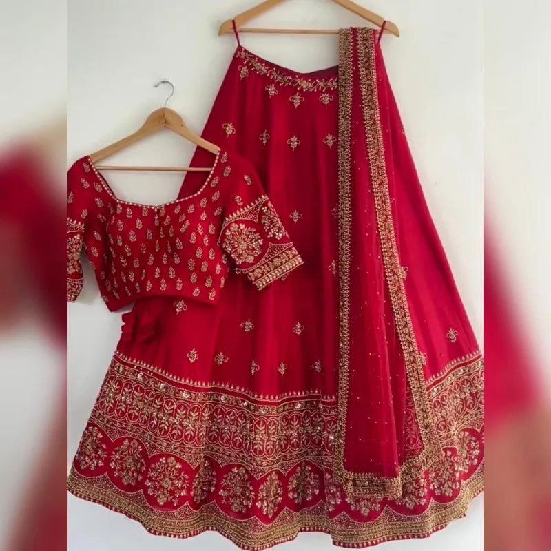 Lehenga CholI Bollywood Wedding Party in India Pakistani Wear Readymade