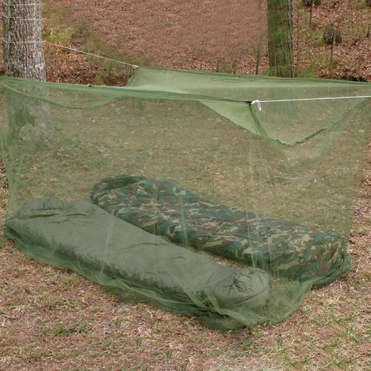Summer Single Mosquito Net Lightweight Portable Folding Insect Bug Mosquito Canopy Netting Sleeping Mesh Tent Army Green Outdoor