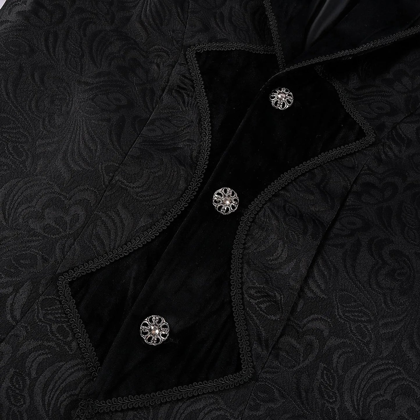 Men'S Wool Blend Trench Coat “ Long Sleeve Slim Fit Gentleman Coat With Detachable Hood, Black