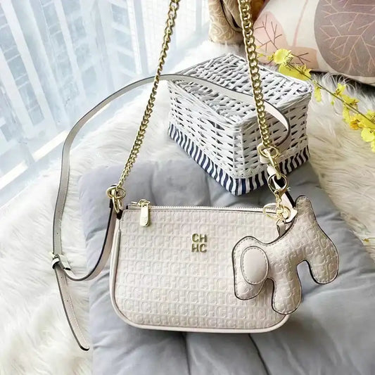 CH Fashion Simple Hundred Brand Elegant Crossbody Women Bag Letter Design Women Bag With Shopping