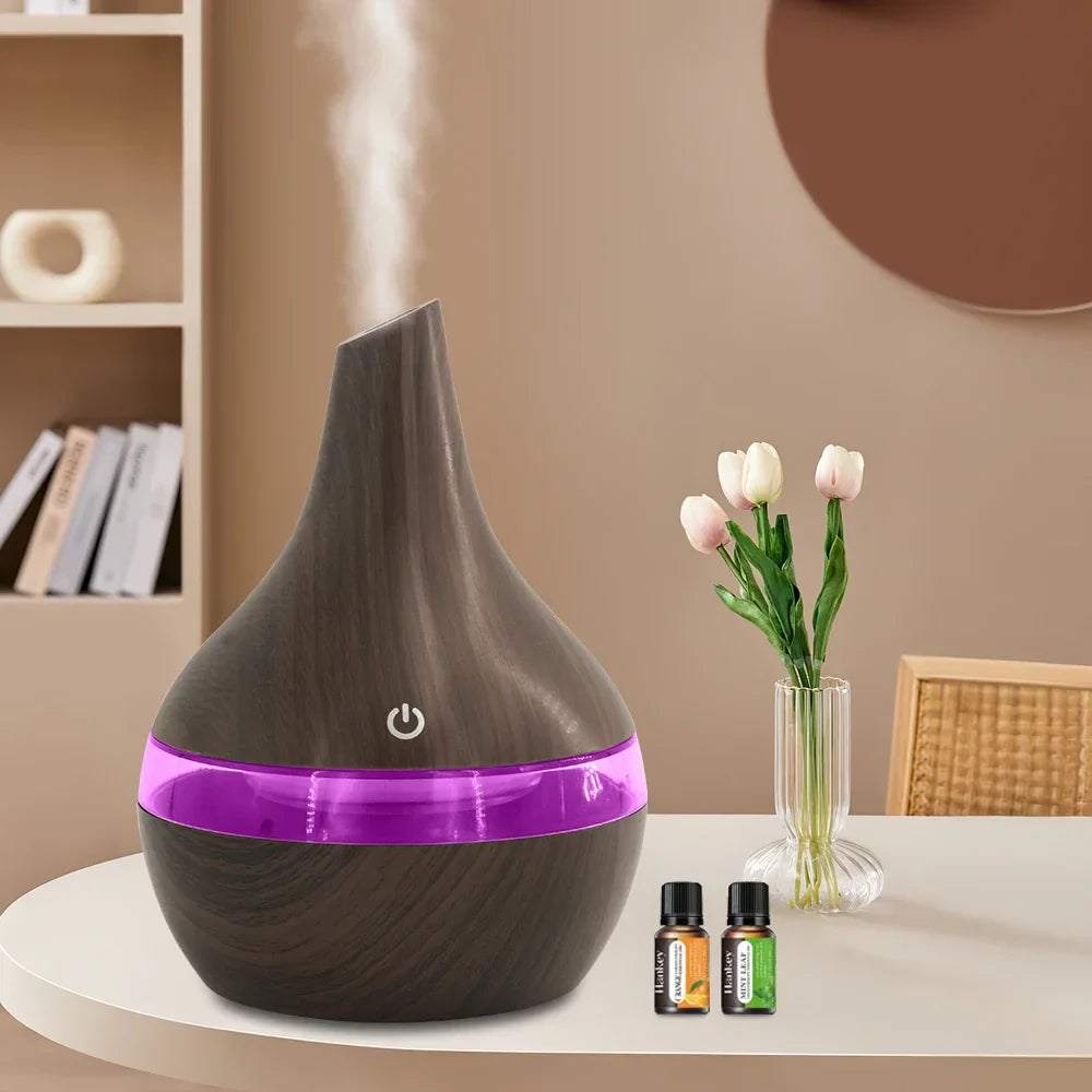 Multi Functional 300ml Humidifier Diffuser Combo  Relieve Dry Air for Better Sleep & Work