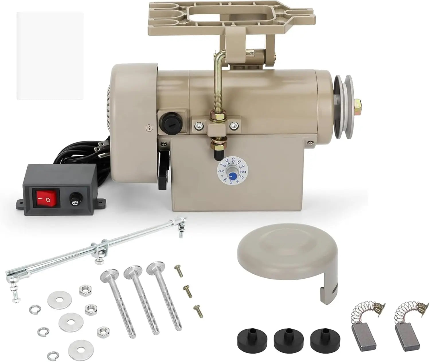 550W Electric Servo Motor Ac110V 3/4Hp 3450Rpm Industrial Sewing Machine Motor Energy Efficient Quiet Operation