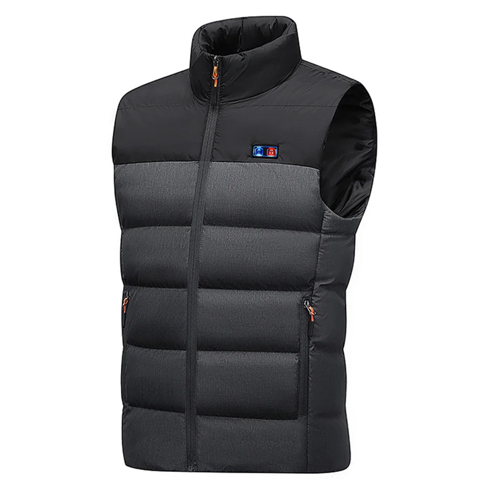 11 Places Zones Heated Vest Men Women Usb Heated Jacket Electric Heati