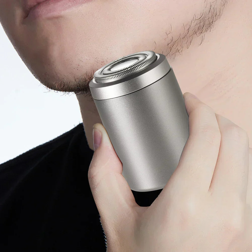 Mini Electric Shaver Rechargeable Portable Electric Razor Waterproof Face Beard Shaver Electric Shaving Tool for Men Women