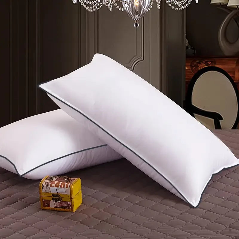 Bed Pillows Set of 2, Cooling and Supportive Full Pillow 2 Pack for Side and Back Sleepers,Hotel Collection Sleeping Pillows