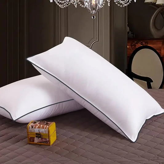 Bed Pillows Set of 2, Cooling and Supportive Full Pillow 2 Pack for Side and Back Sleepers,Hotel Collection Sleeping Pillows