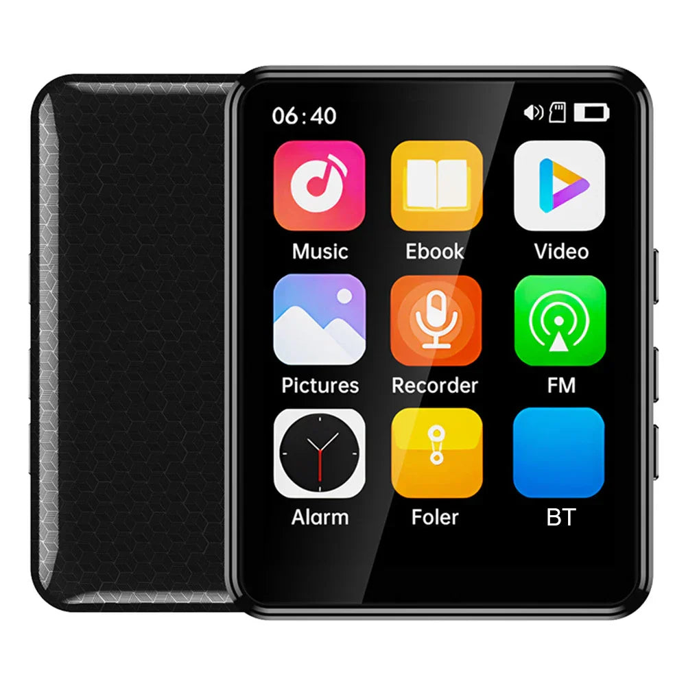 16/32/64GB MP3 Player 2.4Inch Touchscreen Portable Music Player Bluetooth-Compatible5.3 Music Stereo Player Gift for Kid