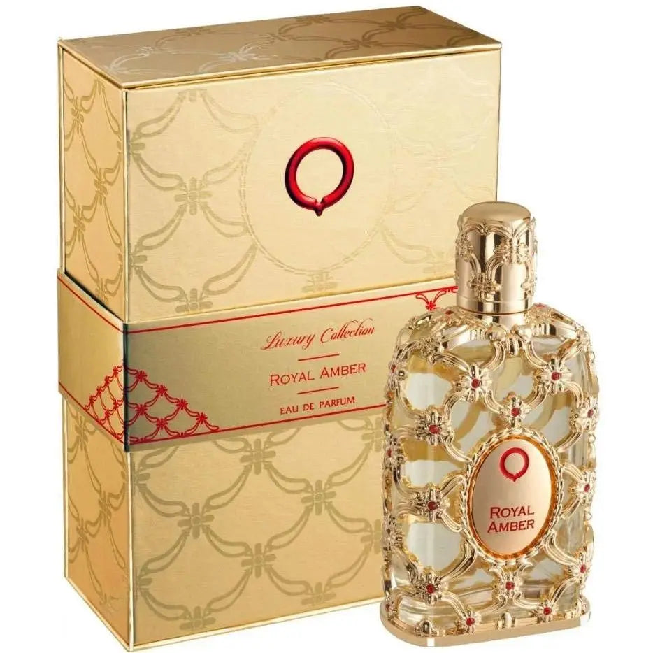 Collection Royal Amber Cologne for Unisex Eau de Parfum Spray, 2.7 Ounce