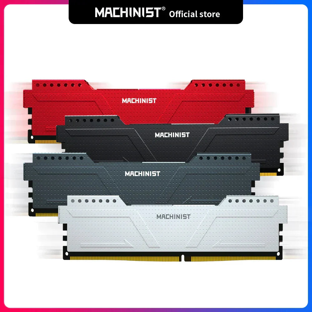 Machinist Ram 8Gb 16Gb 2133Hmz 2666Hmz Ddr4 Desktop Memory With Heat Sink Ddr4 Ram Pc Dimm For All Motherboards