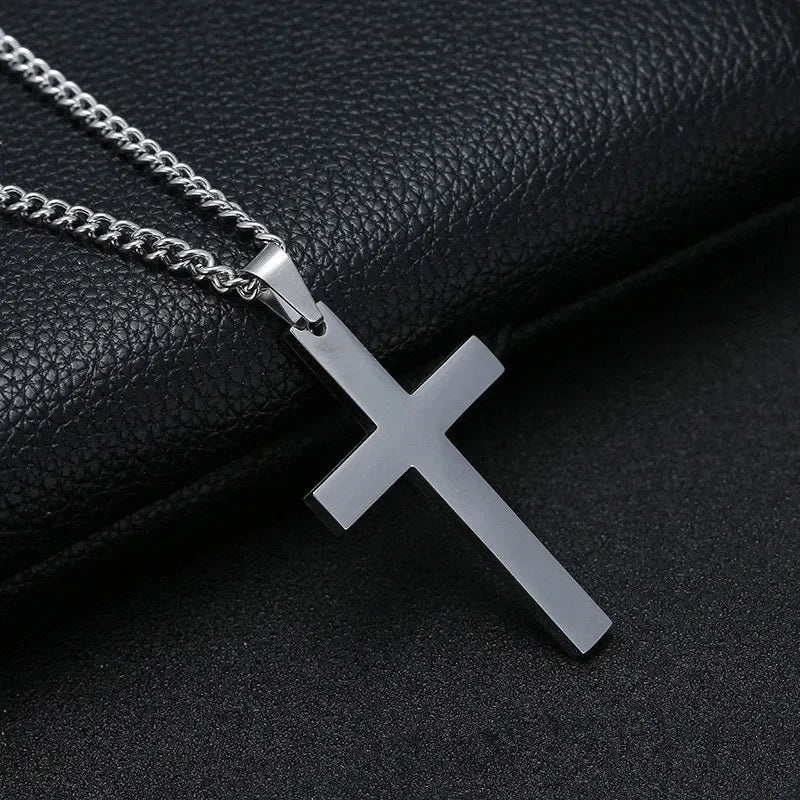 Llk Sss Gothic Pendant Cross Necklace Cool Street Style Punk Jewelry F