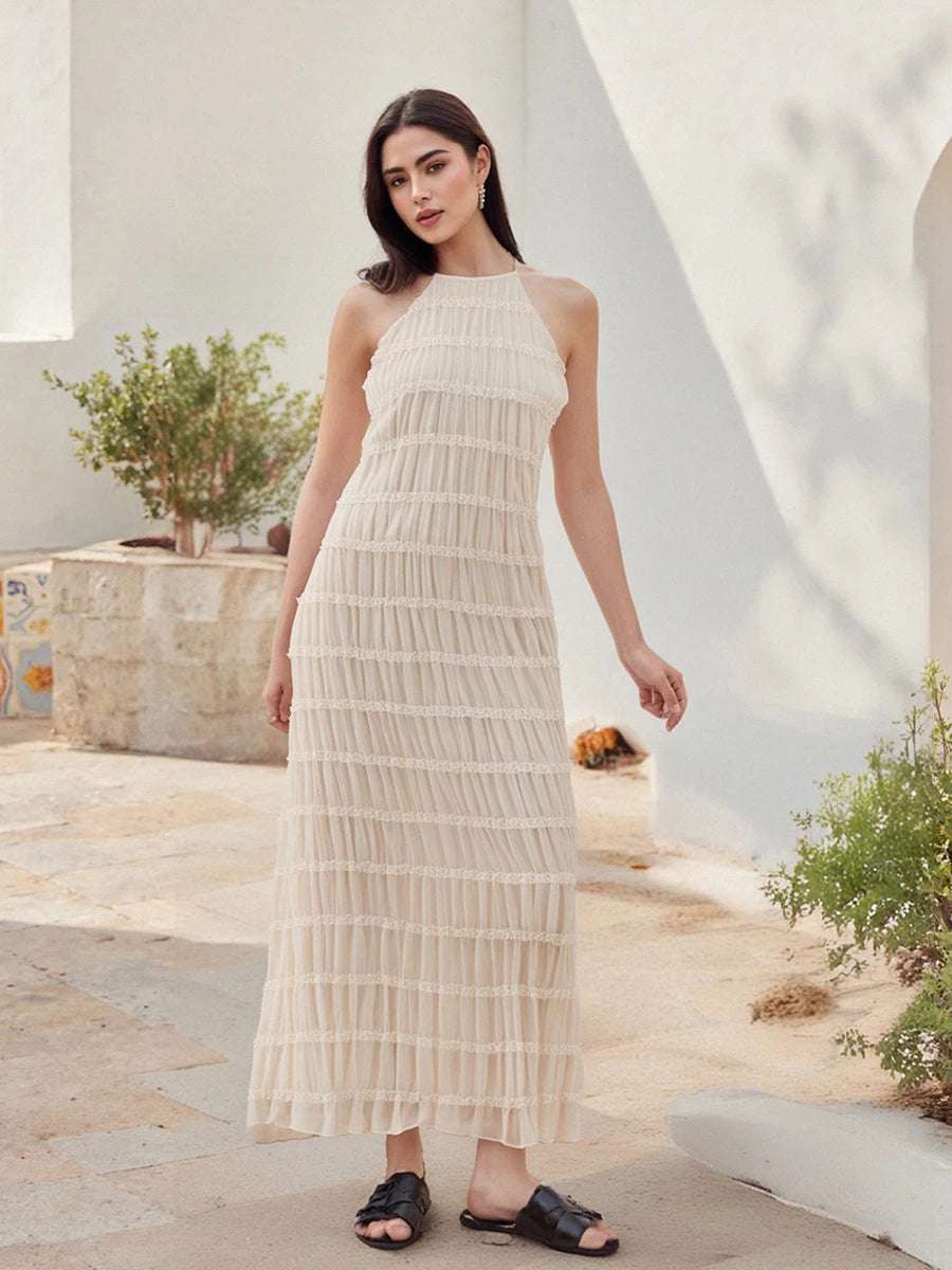 Off-Shoulder Mermaid Evening Gown Sleeveless Ruffle Bodycon Formal Dress for Wedding Party Prom Dress