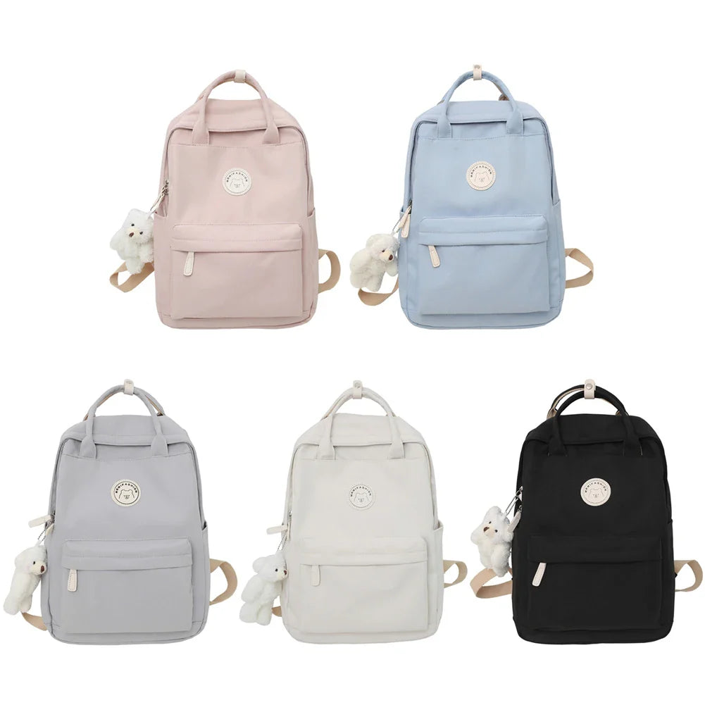 Women Large Capacity Backpack Waterproof College Backpack Trendy Girls Laptop School Bags High School Travel Schoolbag Rucksack