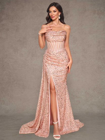 2026 Elegant Bridesmaid Dress Prom Evening Gown for Women Party Dresse