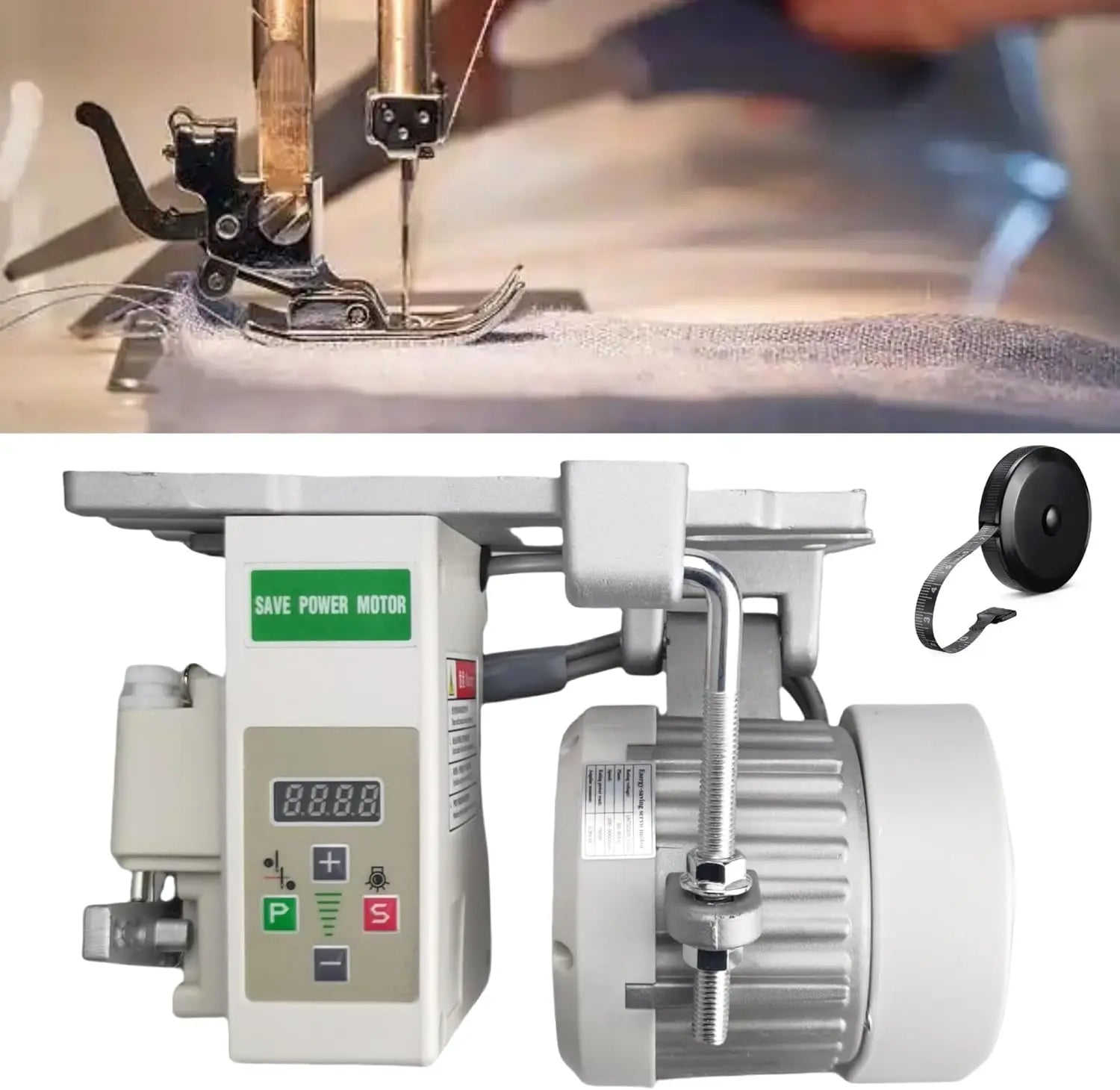 750W Brushless Servo Motor For Industrial Sewing Machines, Energy Saving & Quiet Ac110V