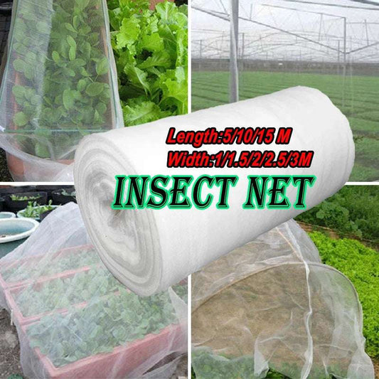Vegetables Plant Insect Protection Net Garden Fruit Care Cover Flowers Greenhouse Protective Net Pest Control Anti-Bird 60 Meshs