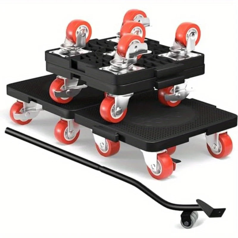 Heavy Stuff Moving Tool Set, Heavy Furniture Mover Dolly Set With Lifter, 360 Rotation 5-Wheel Furniture Dollies