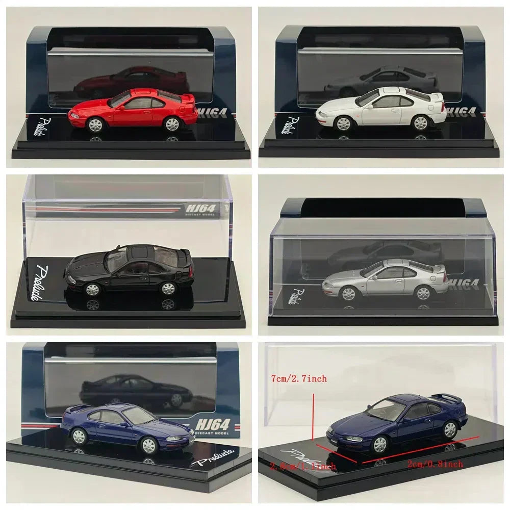 1/64 Hobby Japan PRELUDE 2.2Si-VTEC(BB4) Early Version Diecast Model Car Limited Collection Auto Toys Gift