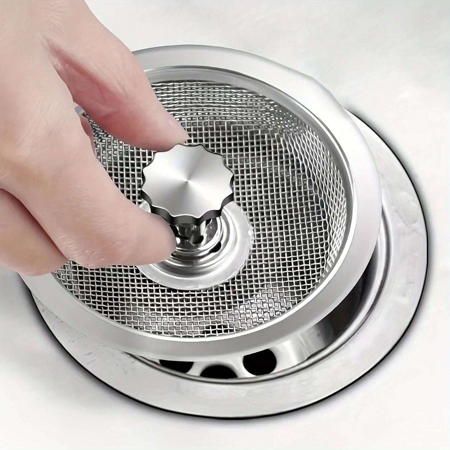 Stainless Steel Kitchen Sink Strainer - Efficient Filter & ior Drain Protection