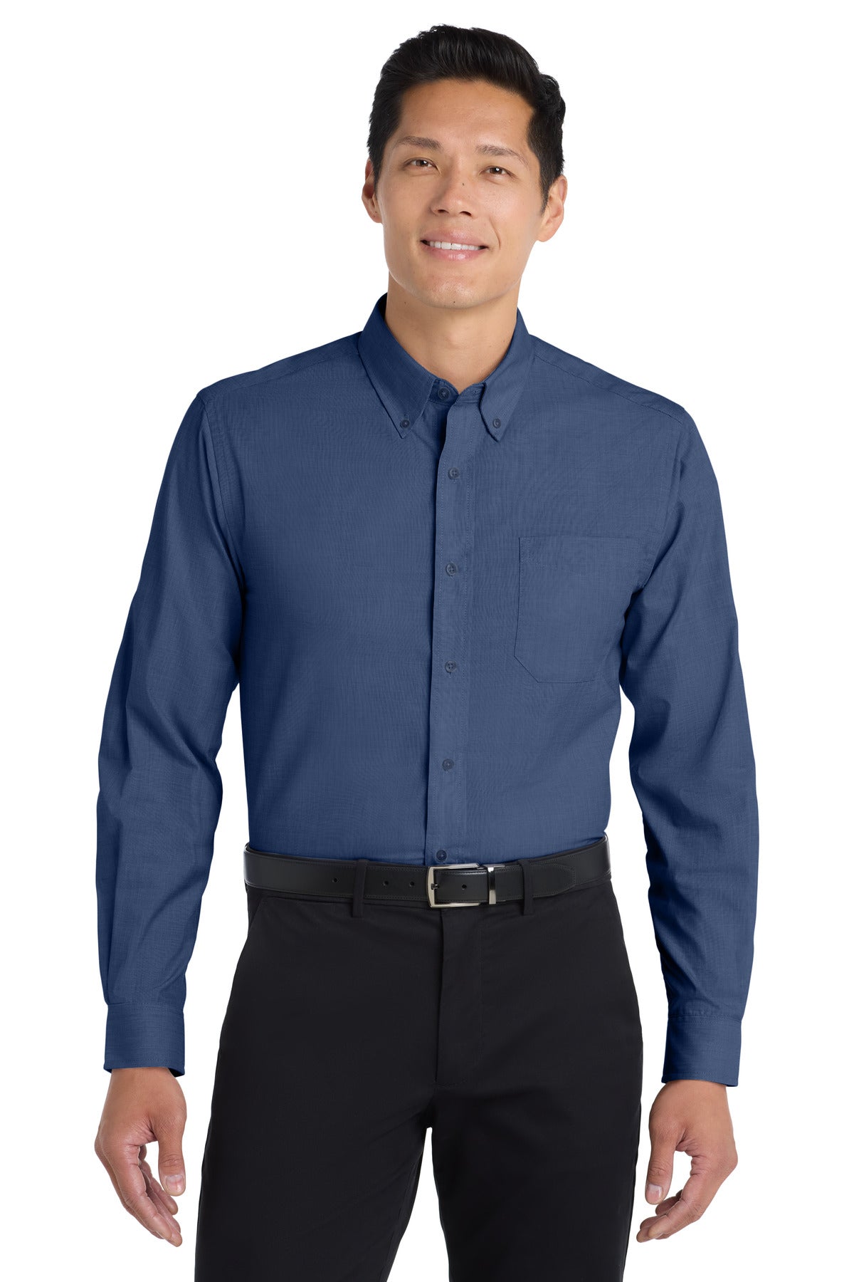 Port Authority® Tall Crosshatch Easy Care Shirt. TLS640