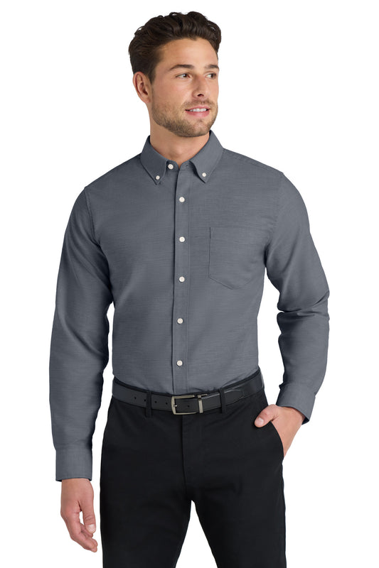 Port Authority® Tall SuperPro, Oxford Shirt. TS658