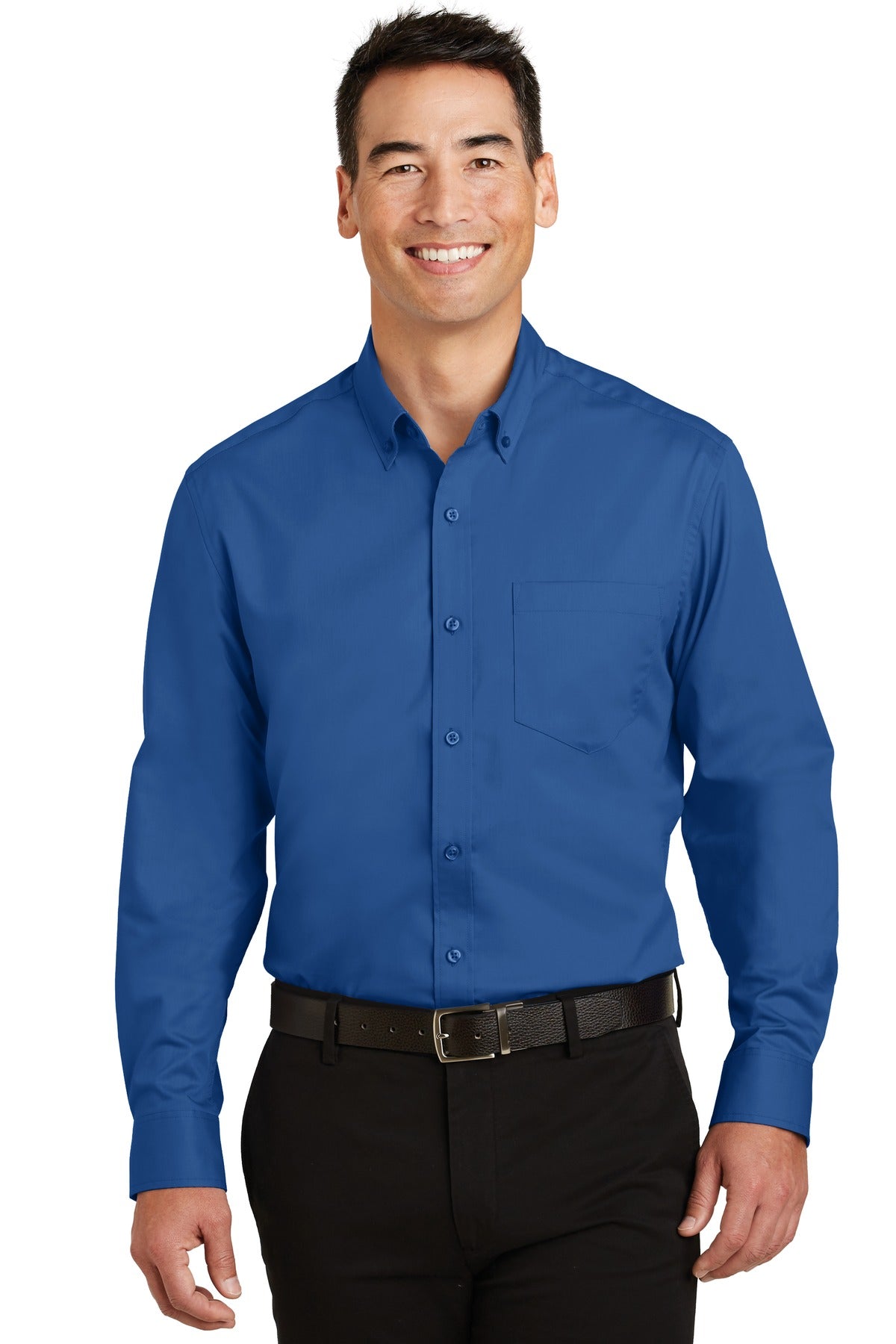 Port Authority® Tall SuperPro, Twill Shirt. TS663