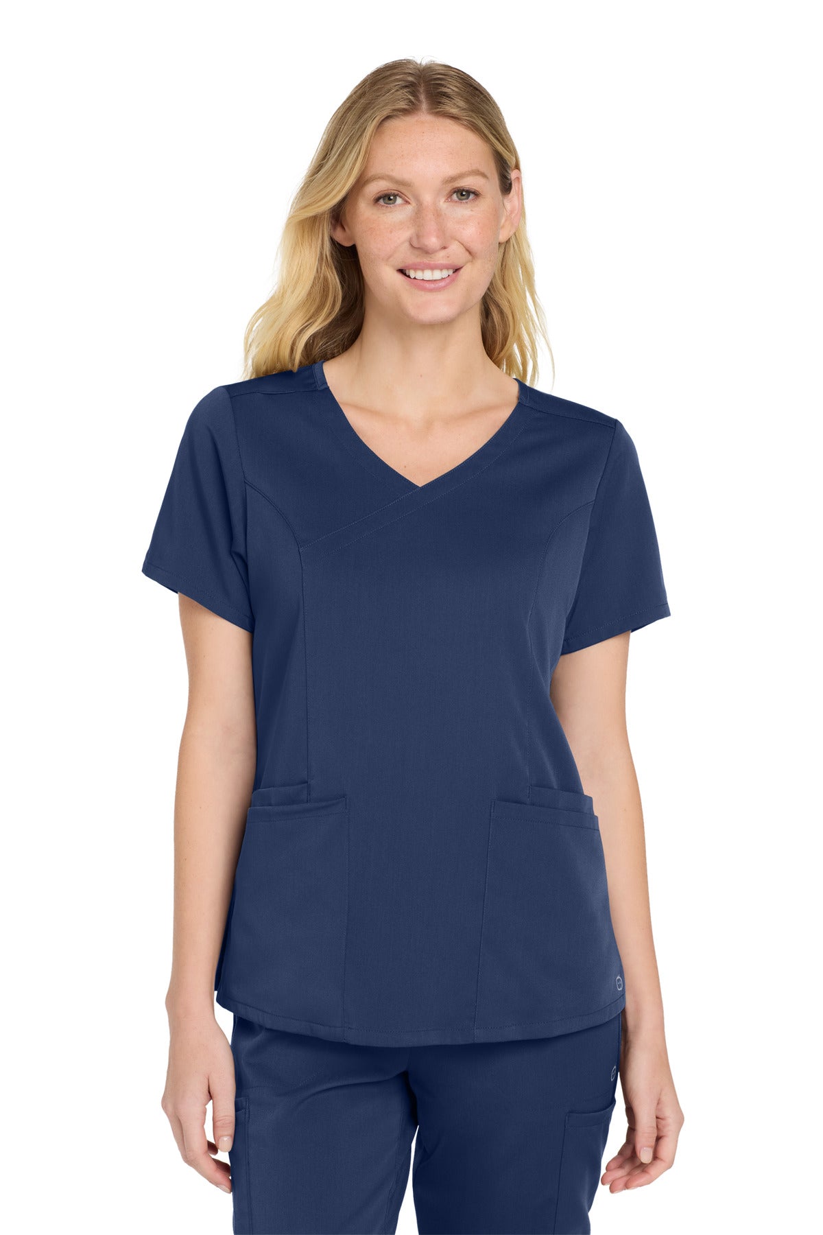 Wink Women's Premiere Flex Mock Wrap Top WW4268