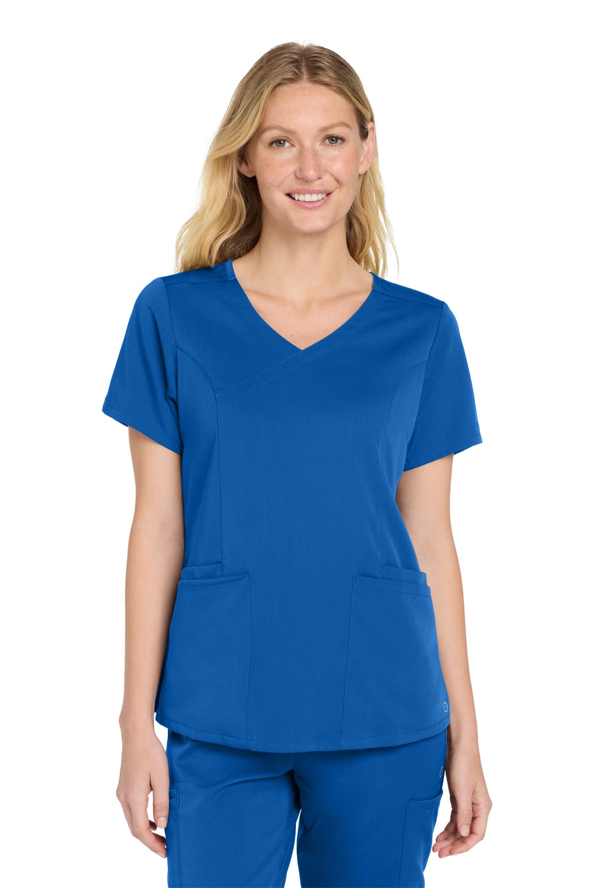 Wink Women's Premiere Flex Mock Wrap Top WW4268