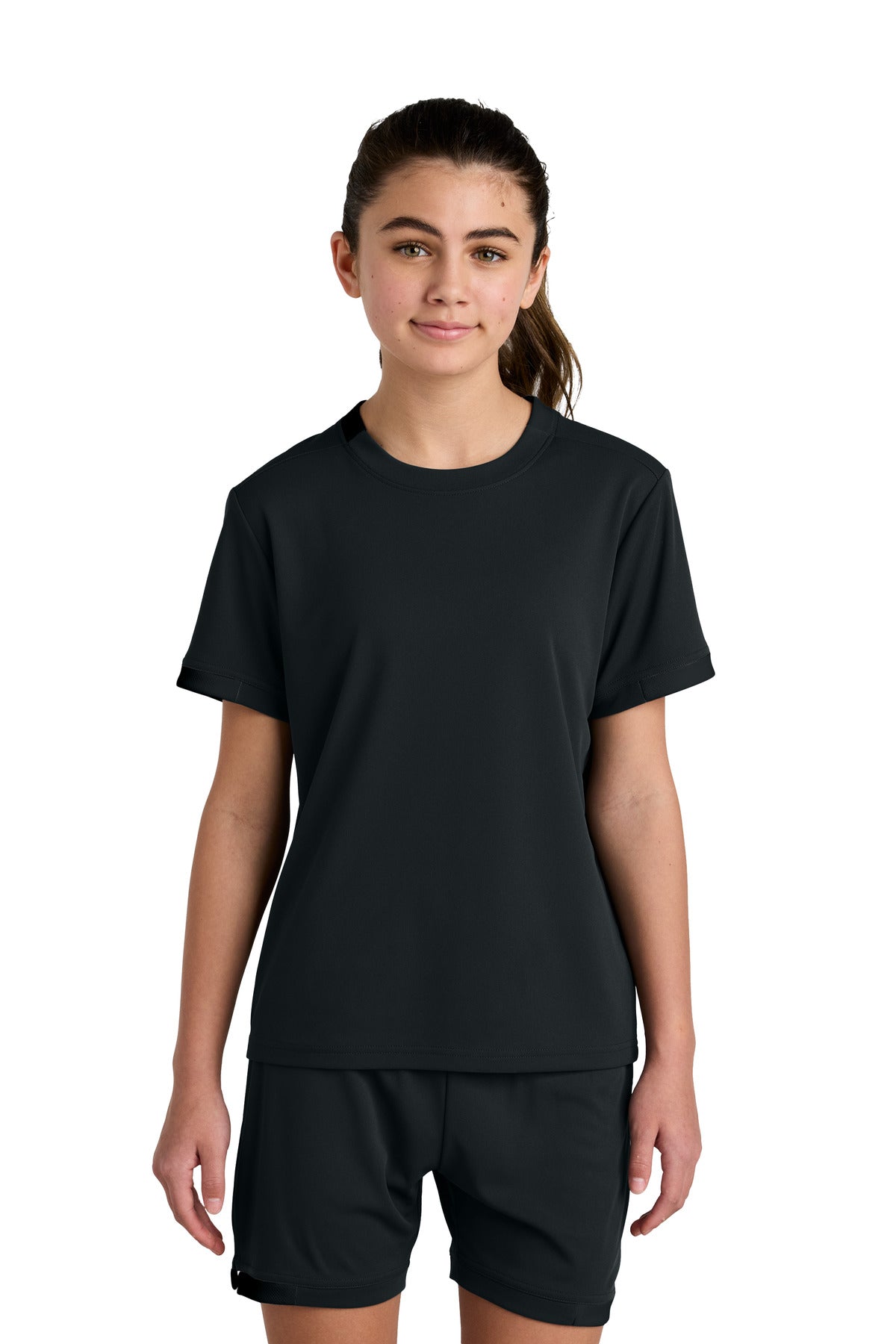 Sport-Tek® Youth Club Short Sleeve Crew YST440