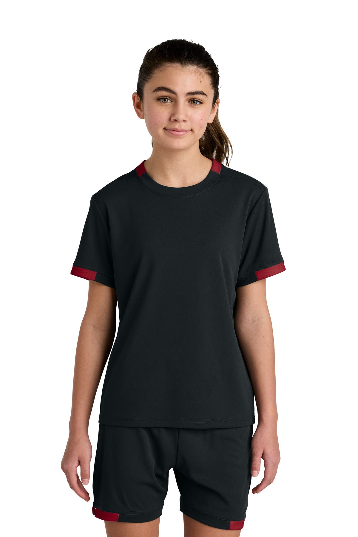 Sport-Tek® Youth Club Short Sleeve Crew YST440