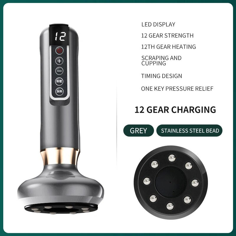 Scraping Infrared Heat Slimming Massage Tricolor Electric Scraping Instrument A image 6