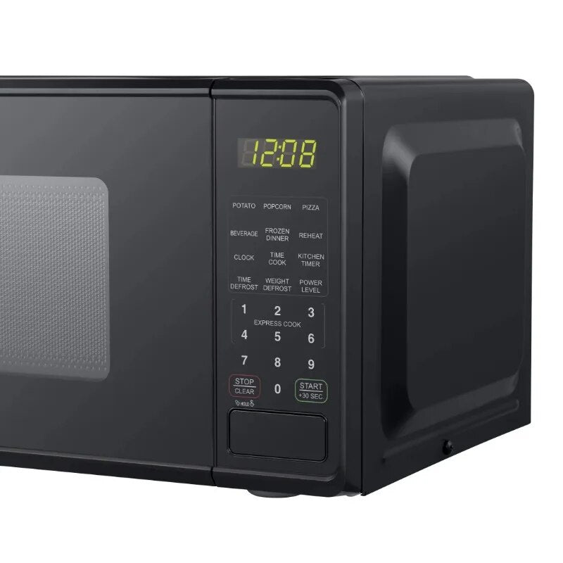 Mainstays 0.7 cu. ft. Countertop Microwave Oven, 700 Watts, Black image 5