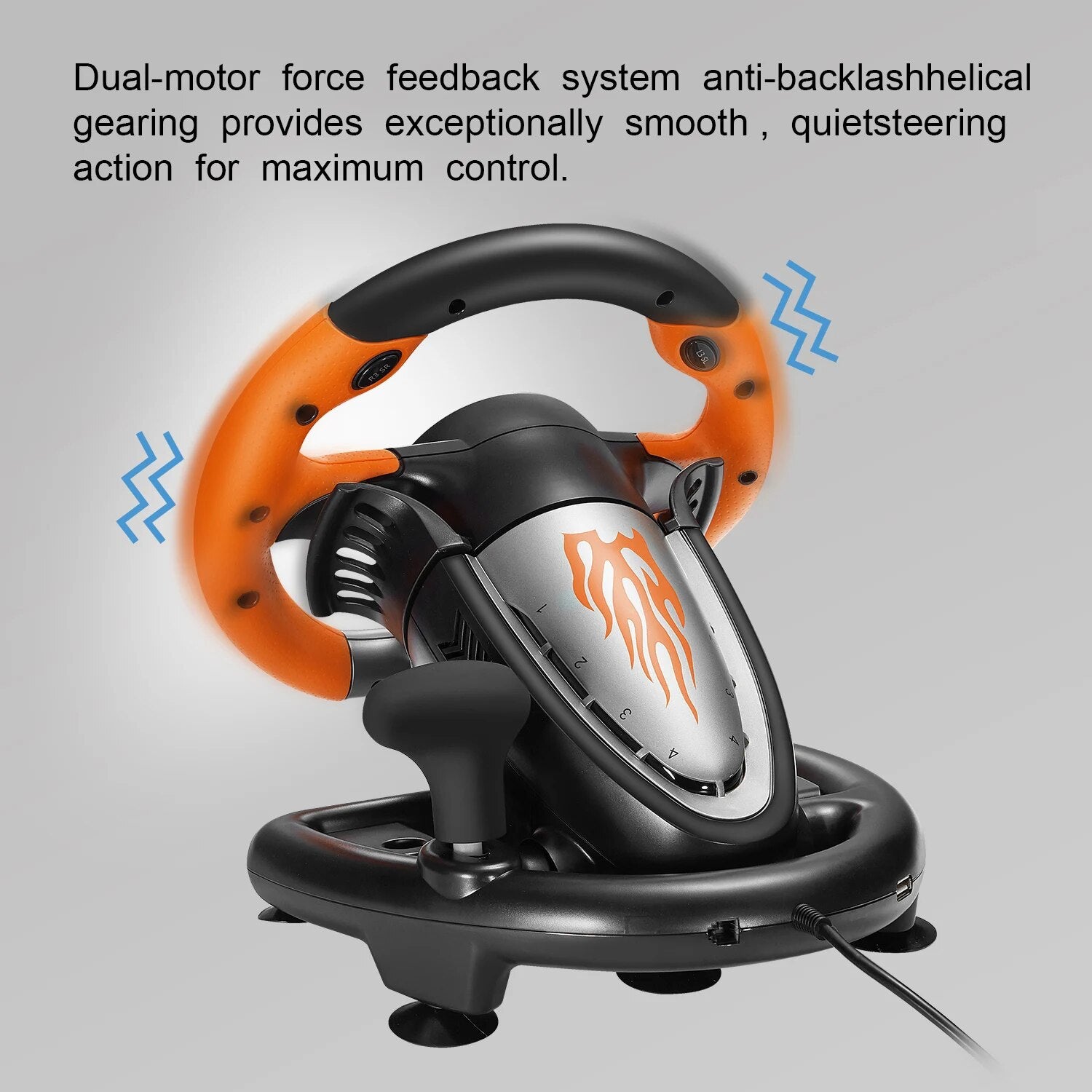 PXN V3 Pro Game Steering Wheel Racing Simulator 180 Rotation Gaming Volante For image 7