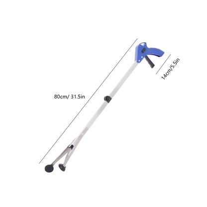 Waste Leaves Pick Aluminum Alloy Cleaning Up Clip Strong Rubber Suction Cups Tr image 3