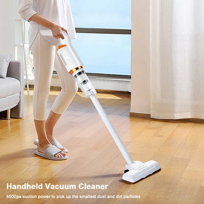 Handheld Wireless Vacuum Cleaner USB Rechargeable Strong Suction Cordless Porta image 2