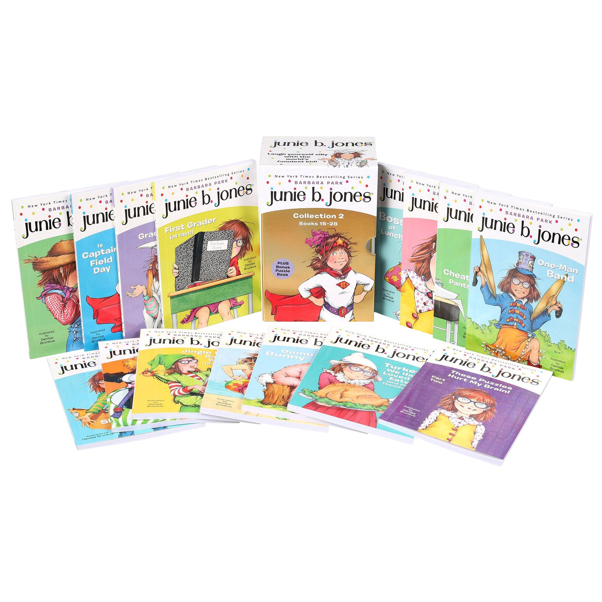 Junie B. Jones Collection 2: 15-28 Book Box Set by Barbara Park image 1