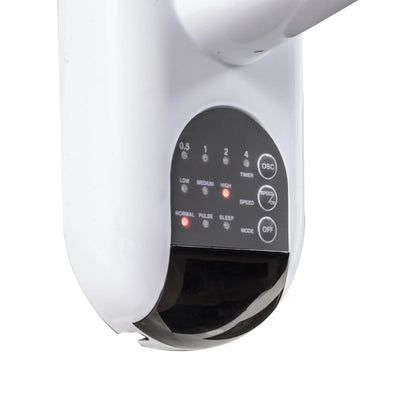 16" 3-Speed Oscillating Wall Mount Fan with Remote Control, Timer and Adjustabl image 2