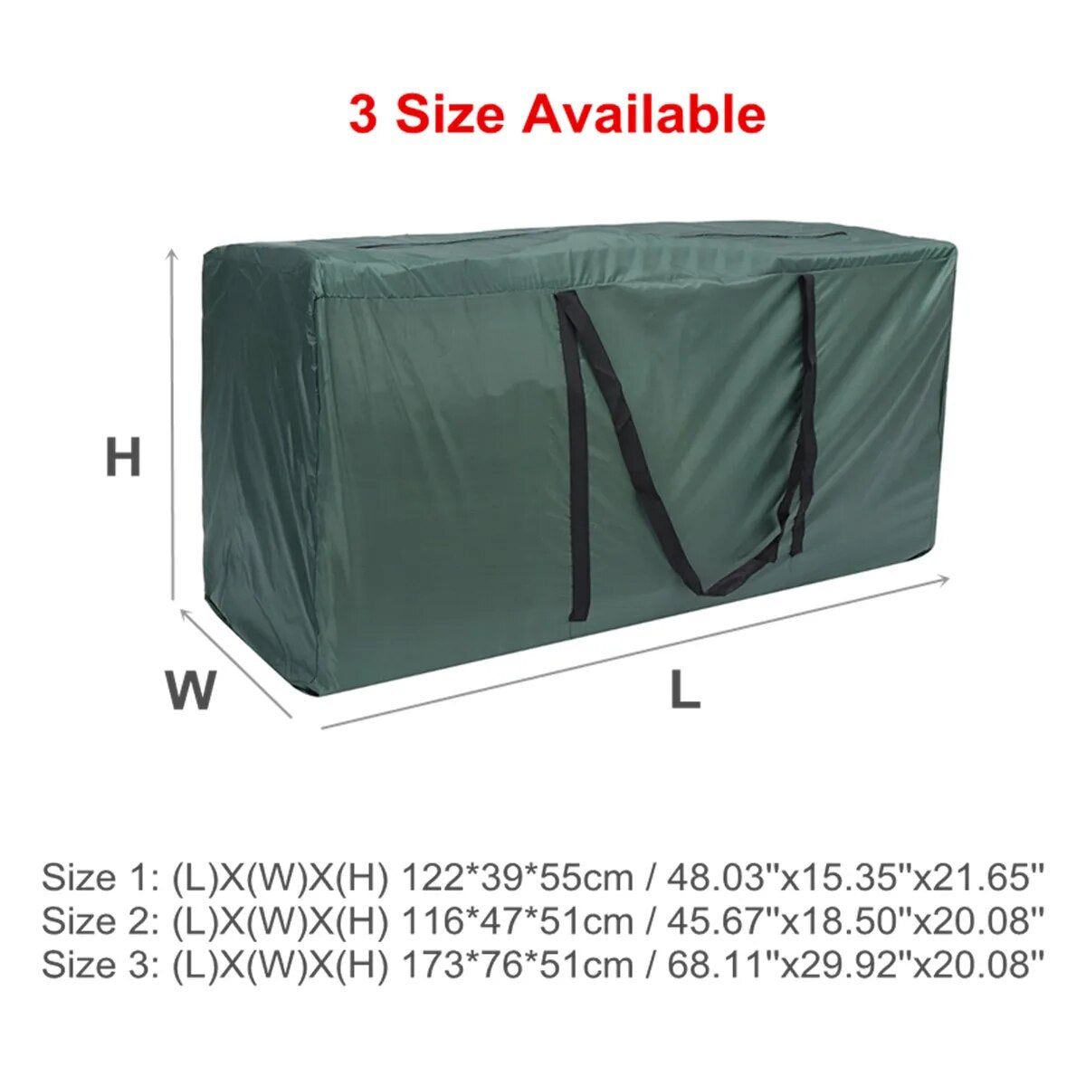 600D Oxford Fabric Waterproof Christmas Tree Handle Storage Organizer Bag Kids image 3