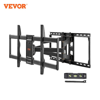 VEVOR Full Motion TV Mount Fit for Most 26-90in TVs Swivel Tilt Horizontal Adju image 1