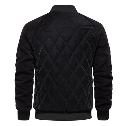 Men Winter Coats  Long Sleeve Button Up Thick Warm Casual Jackets with