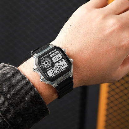SYNOKE Digital Watches Men Sports Luminous Multifunction Waterproof Chrono Wris image 4