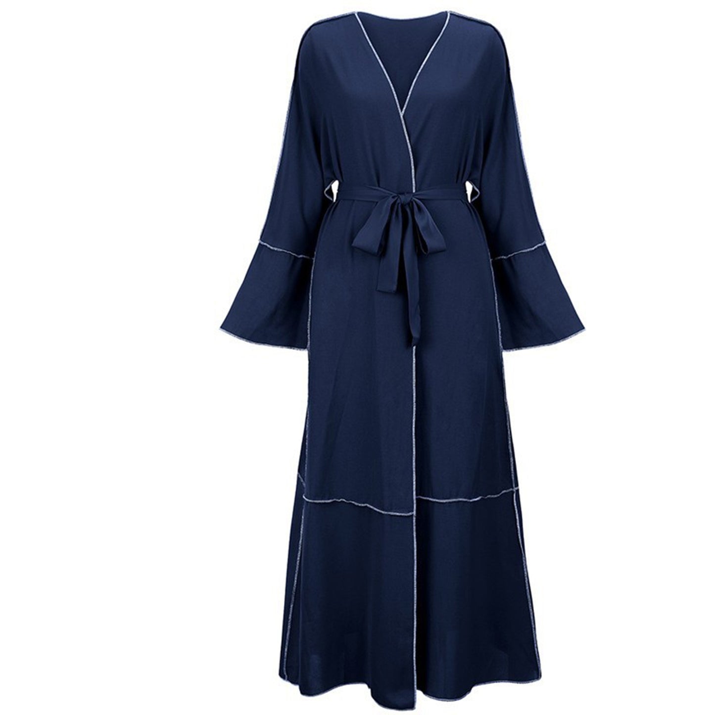 2024 Vestidos Abaya Dubai Turkey Islam Moroc Arabic Pakistani Muslim Hijab Long image 1